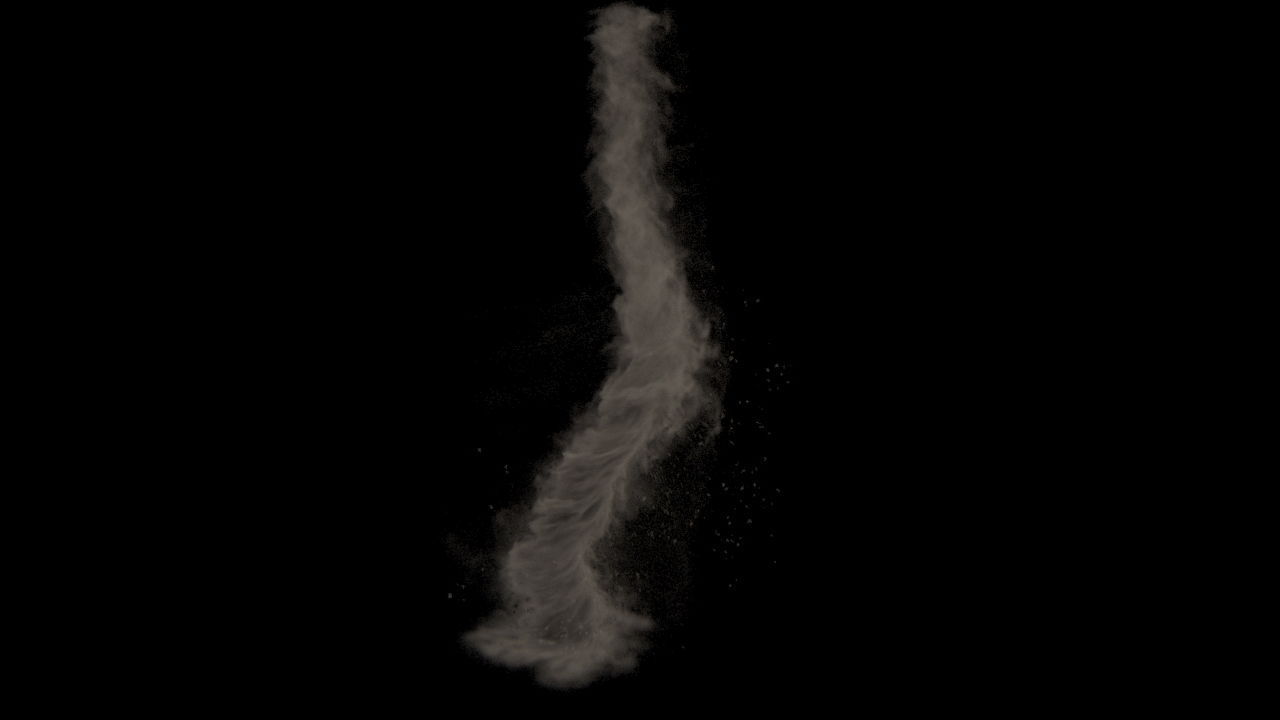 3D model Houdini Power Asset - Firestorm Tornado VR / AR / low-poly ...