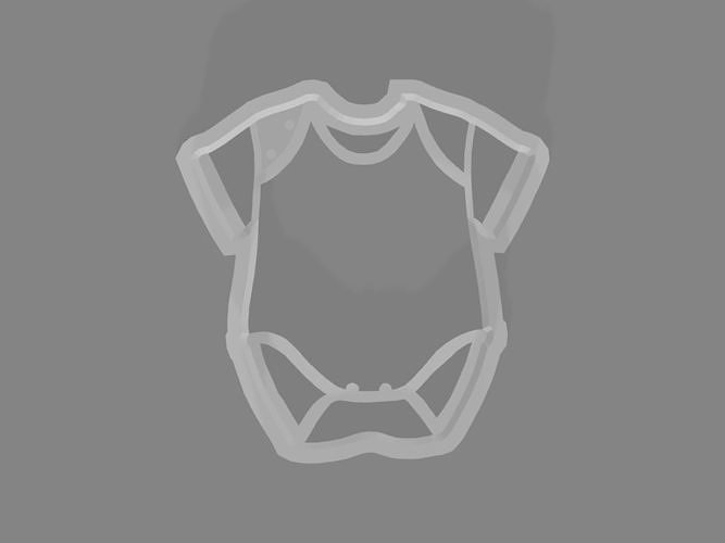 Baby Themed Cookie Cutters 3D model 3D printable | CGTrader