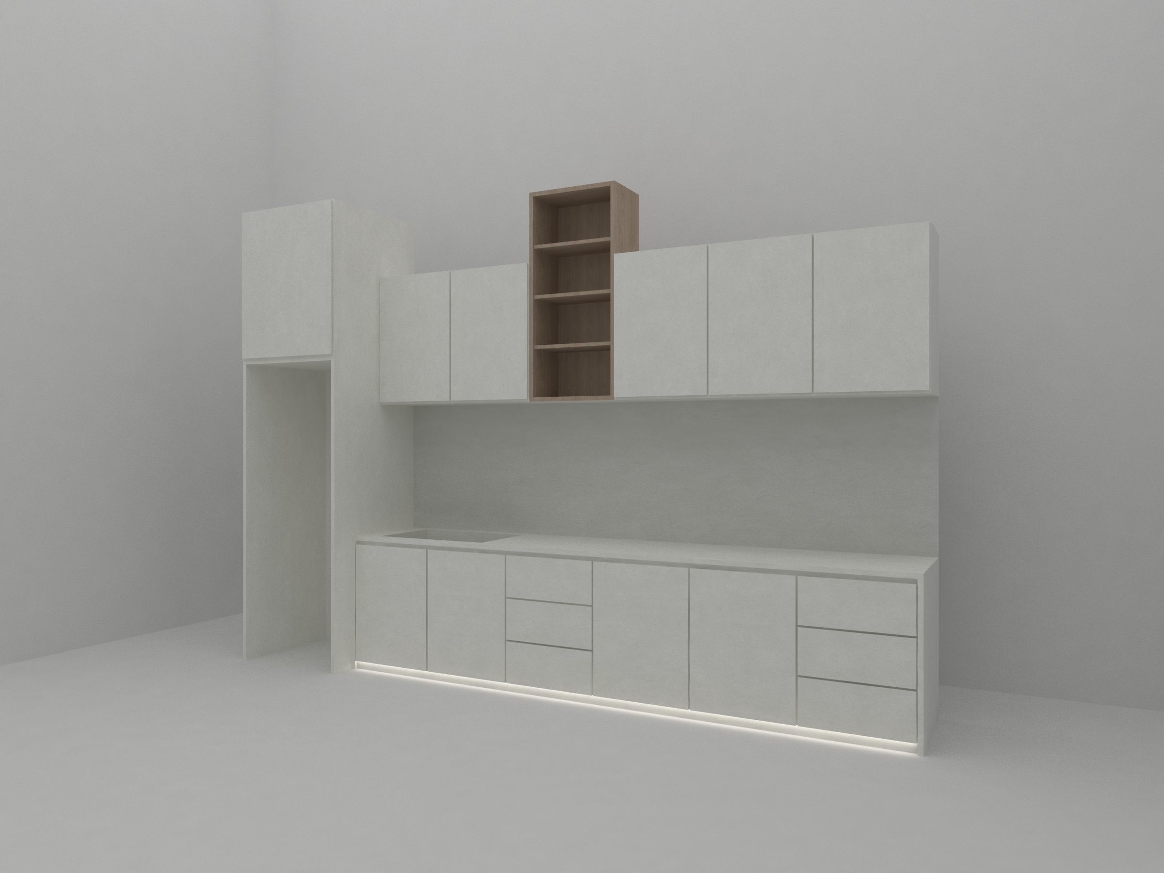 kitchen free 3D model CGTrader