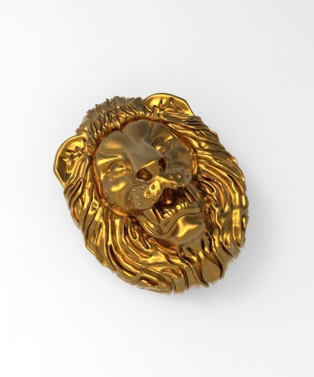 lion for 3d printing 3D print model