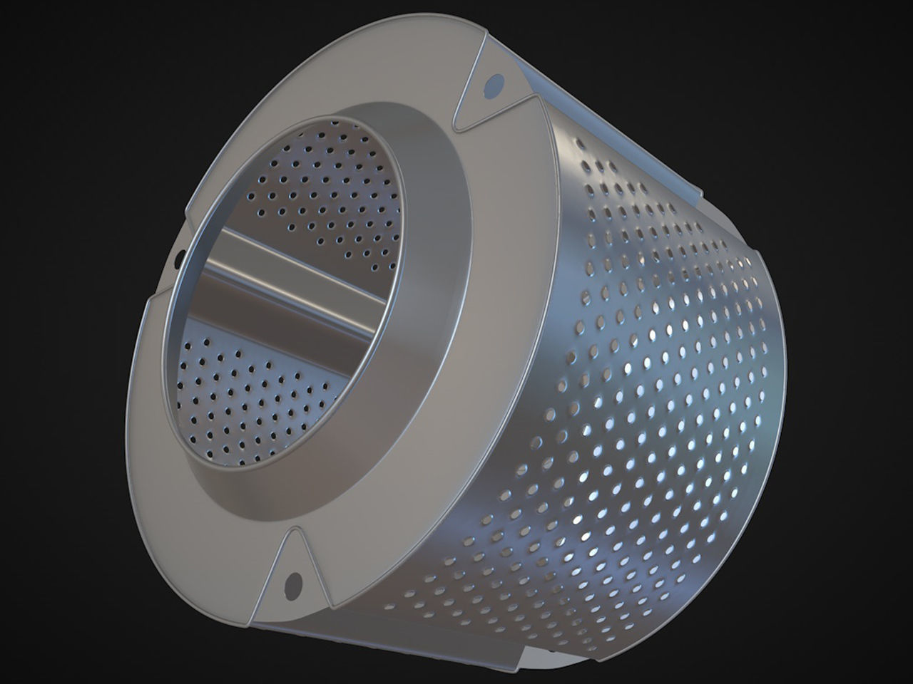 washing machine drum 3D model CGTrader