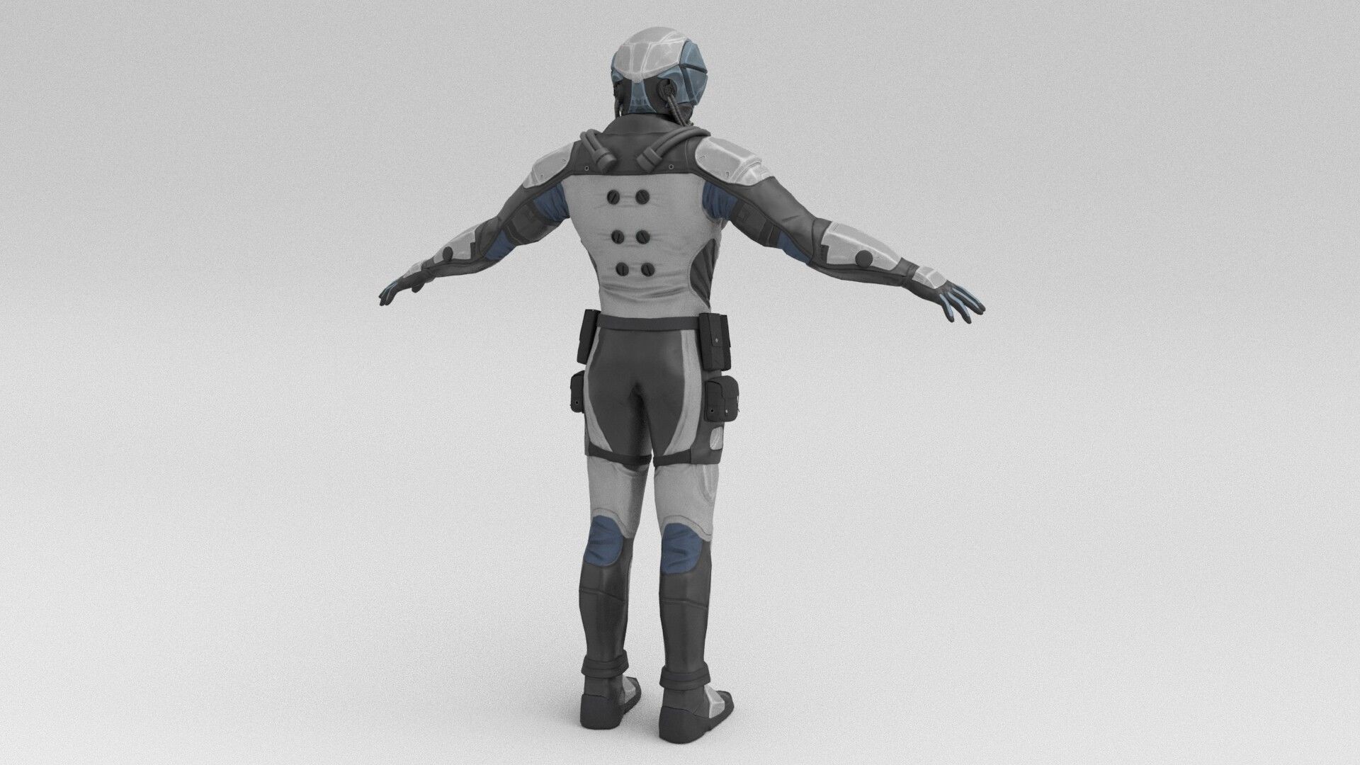 3D model Character Scifi Recon VR / AR / low-poly rigged | CGTrader