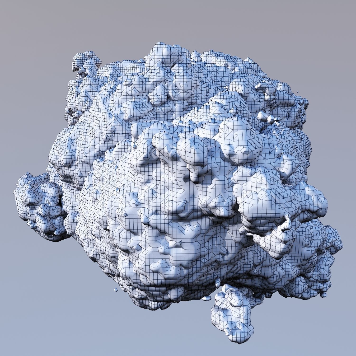 Polygon Cloud 14 3D model | CGTrader
