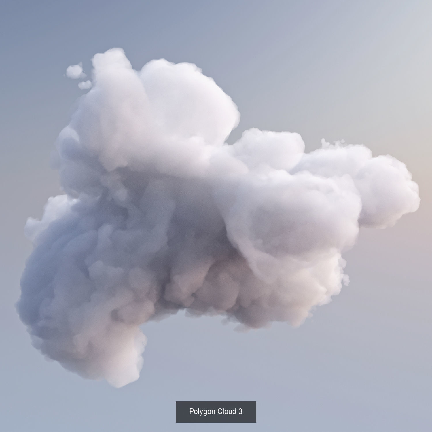 Polygon Cloud Pack 3D Model Collection | CGTrader