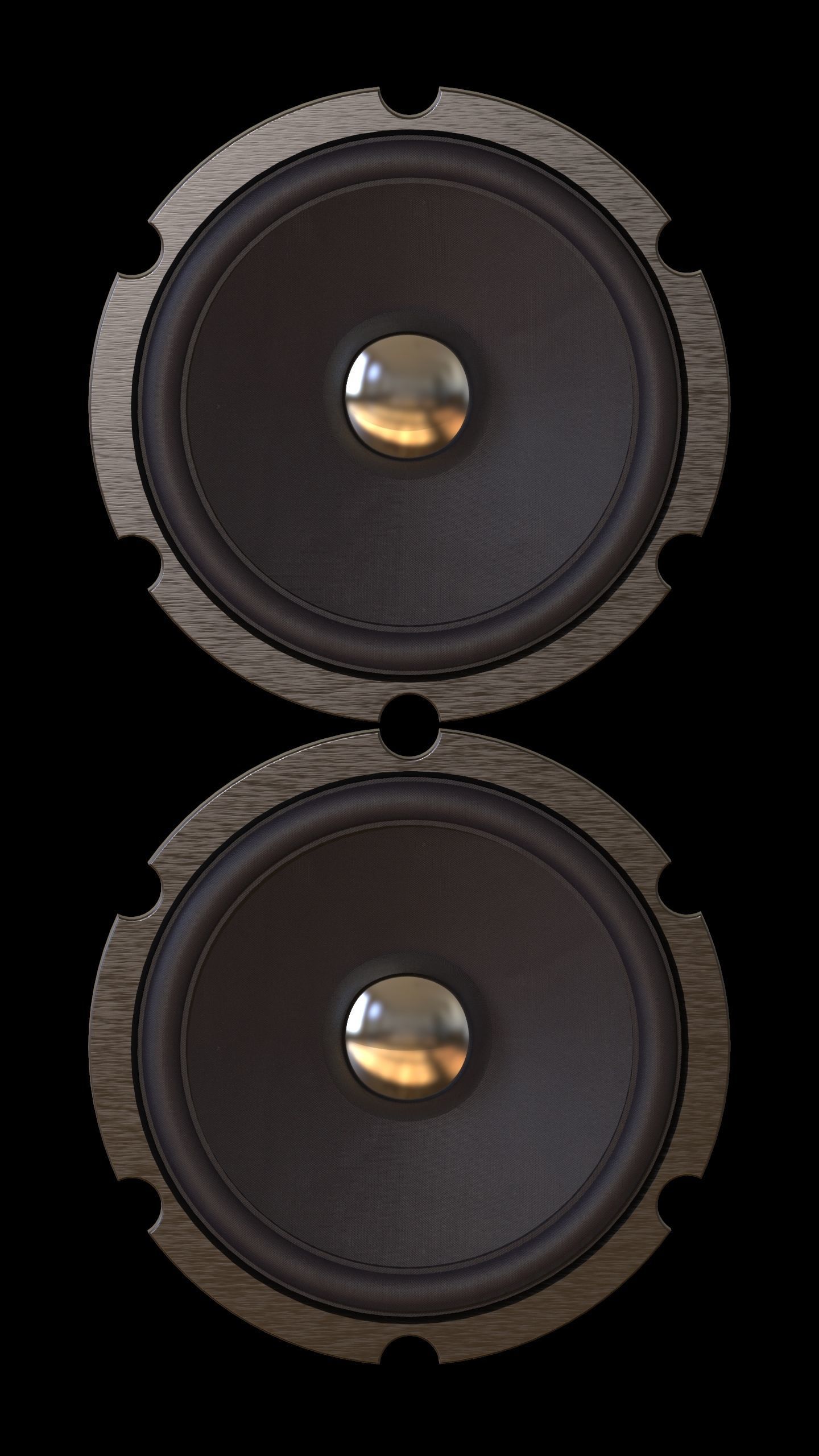 speaker inside 3D model CGTrader