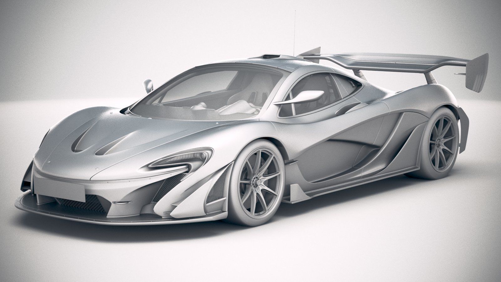 McLaren P1 GTR Senna 2019 3D model | CGTrader