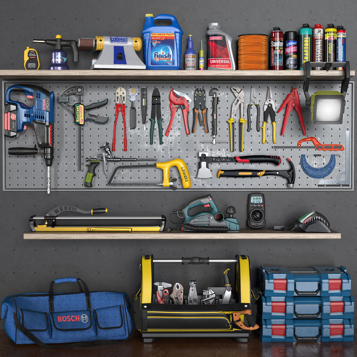 garage tools set 5