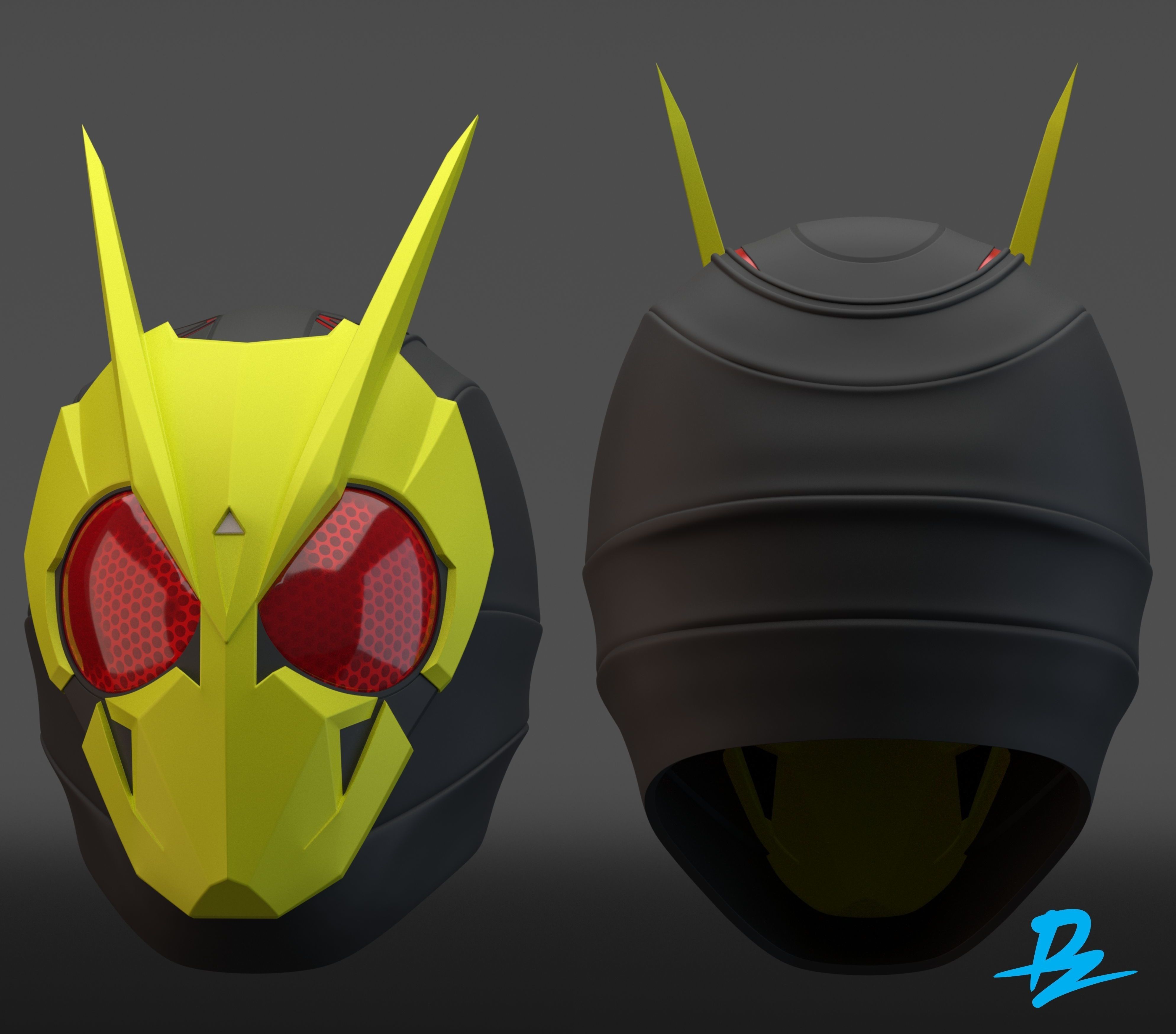 Kamen Rider Zero one 3D model 3D printable | CGTrader