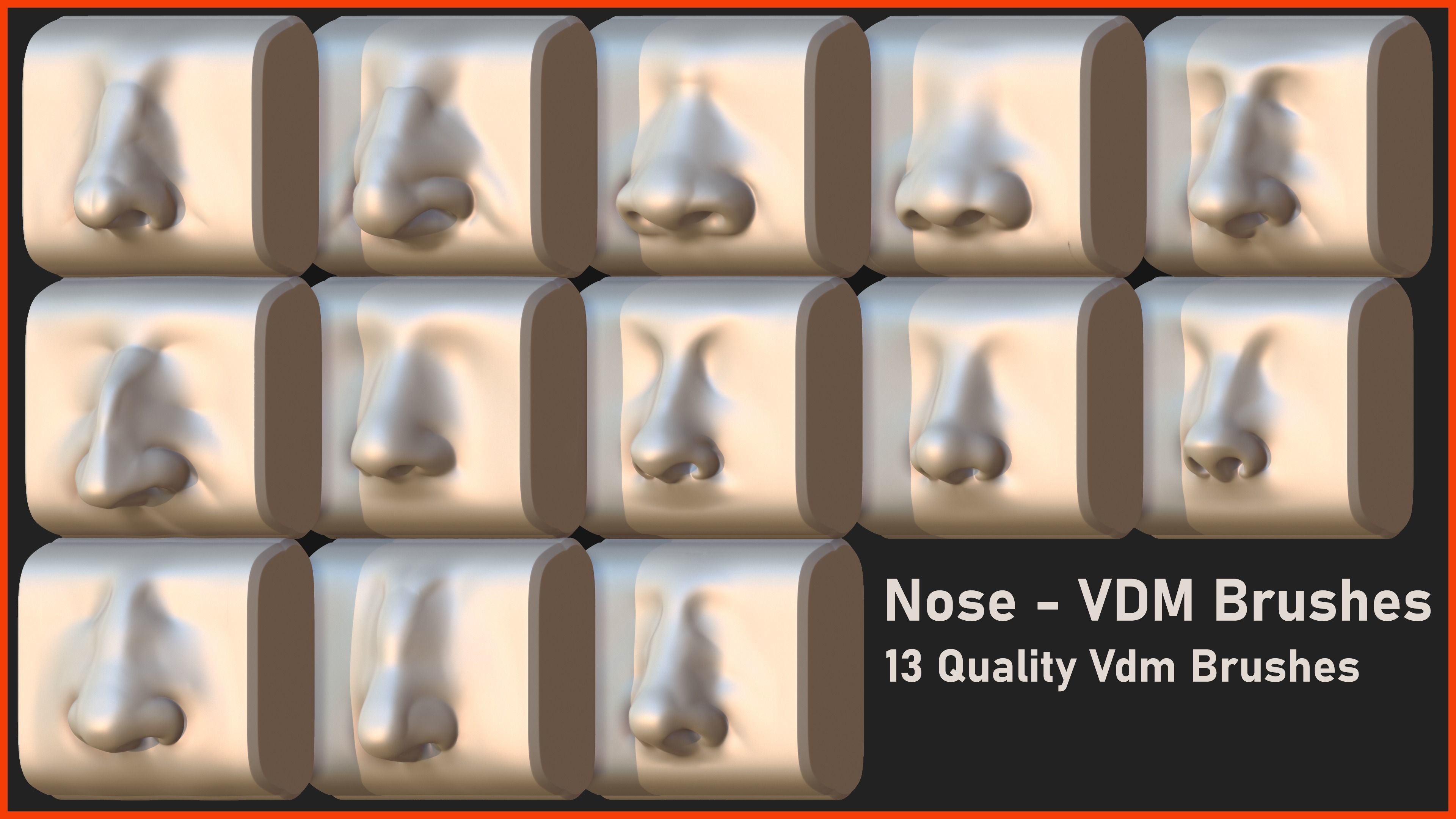 Zbrush VDM - Nose Brush