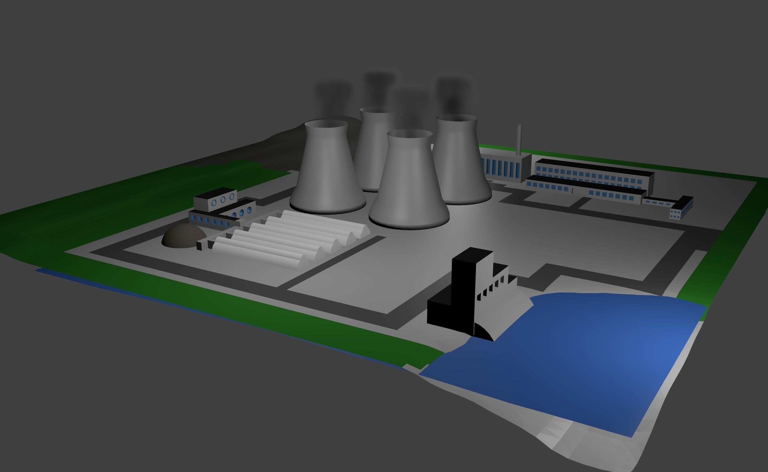 Nuclear Power Station Nuclear power plant Nuclear Power Station