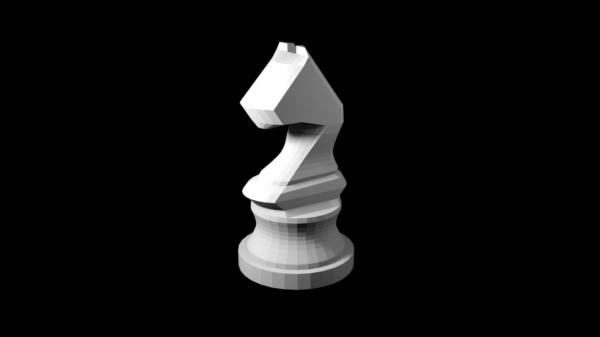 Chess Knight free 3D model CGTrader