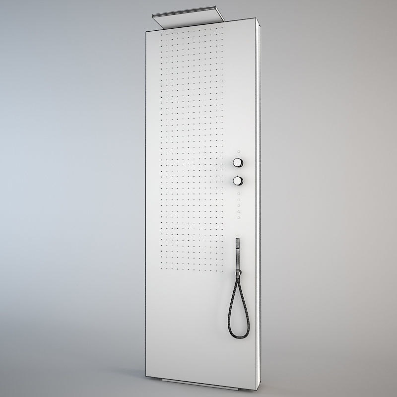 Fantini Acquapura shower panel 3D model CGTrader