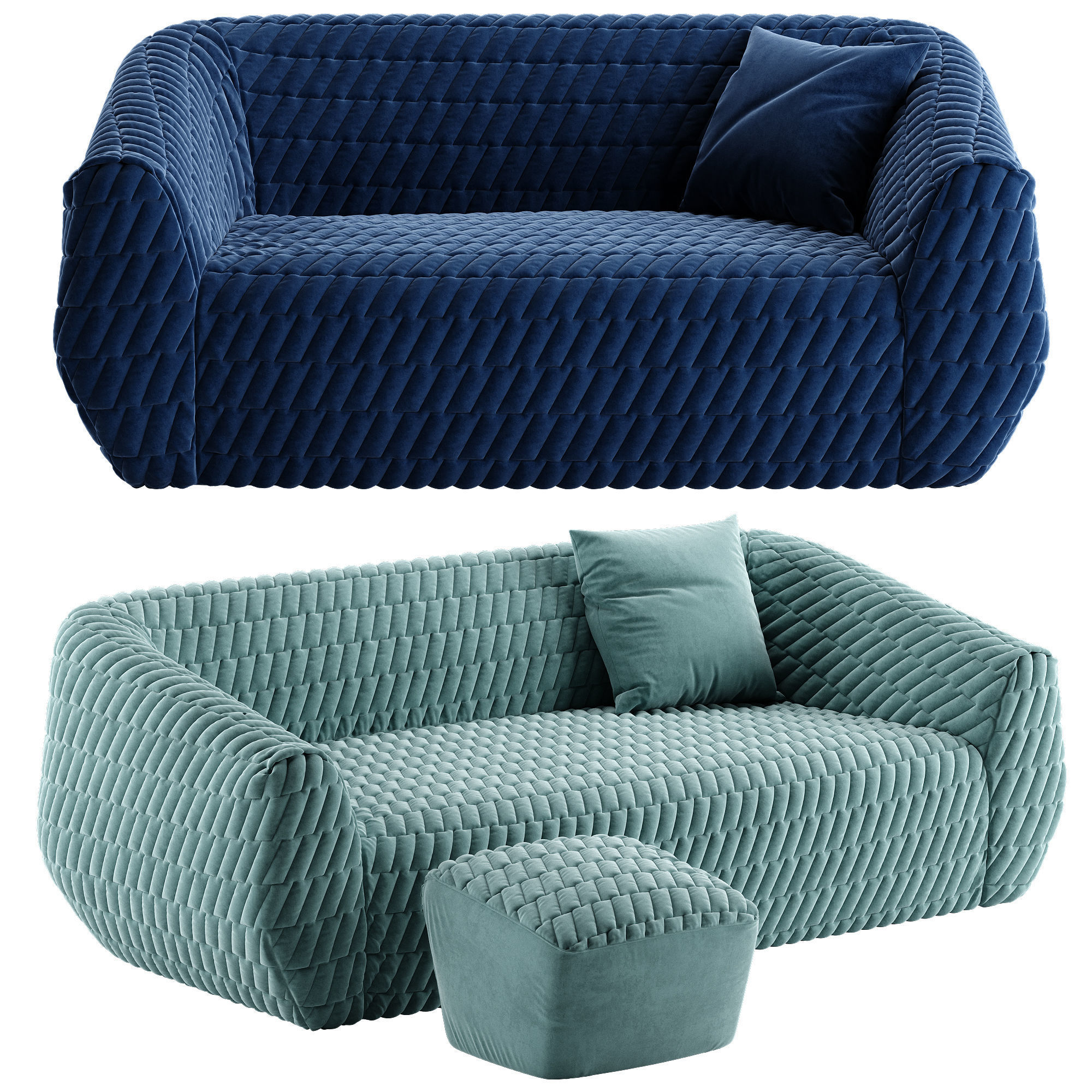 Ligne Roset Uncover Sofa 3d Model Cgtrader