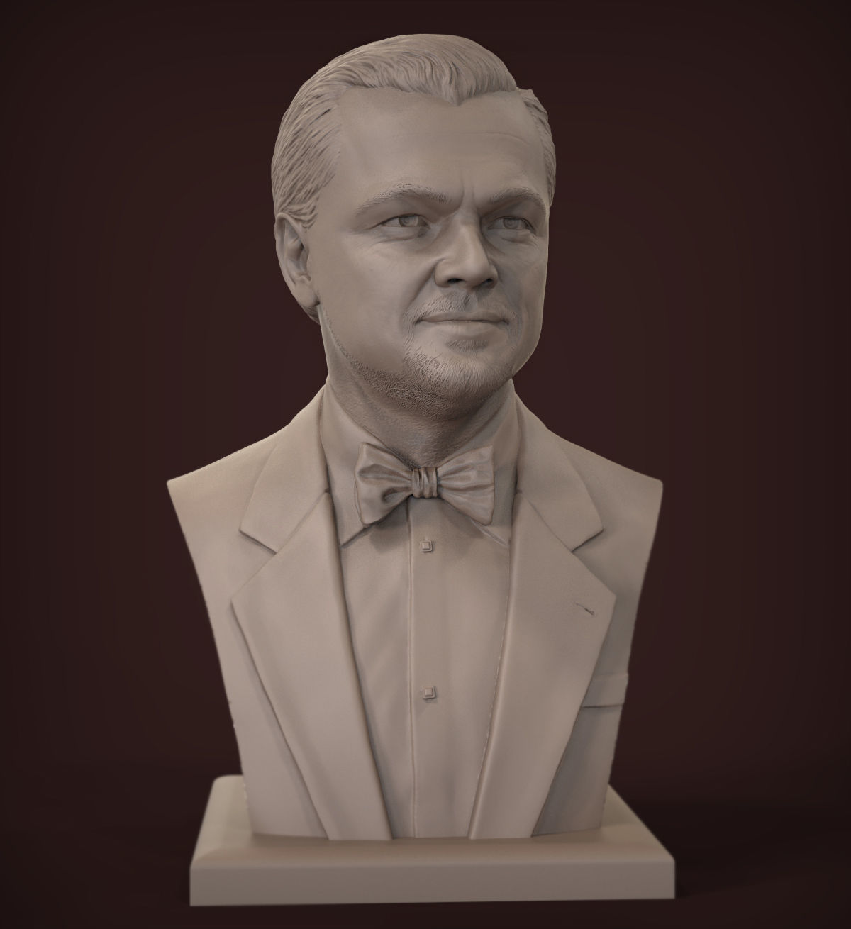 Leonardo DiCaprio 3D model 3D printable | CGTrader