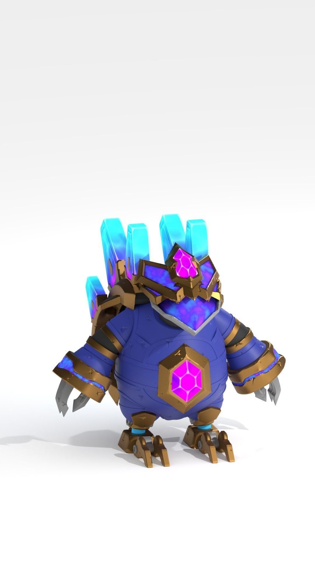 Rammus Hextech - League of Legends 3D model animated rigged | CGTrader