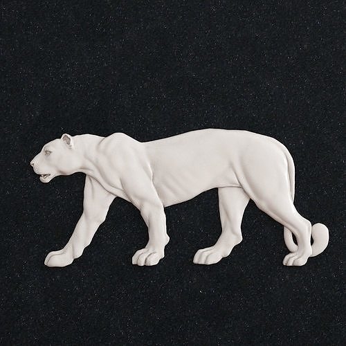 panther 3D model 3D printable | CGTrader