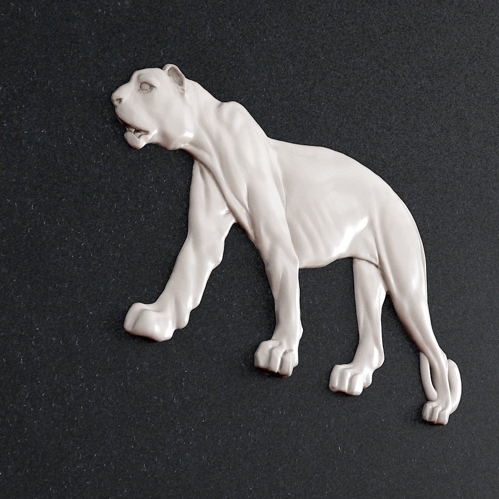 panther 3D model 3D printable | CGTrader