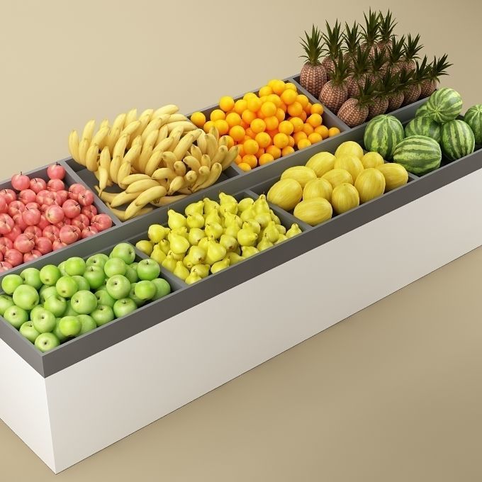 Store Fruits Stand 05