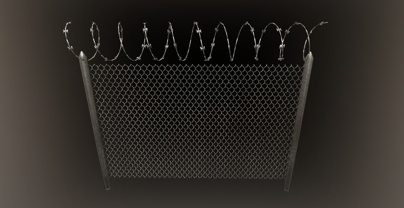 Barbed wire fence PBR
