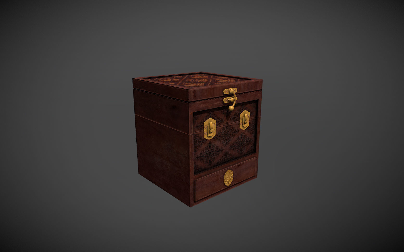 Antique Puzzle Box