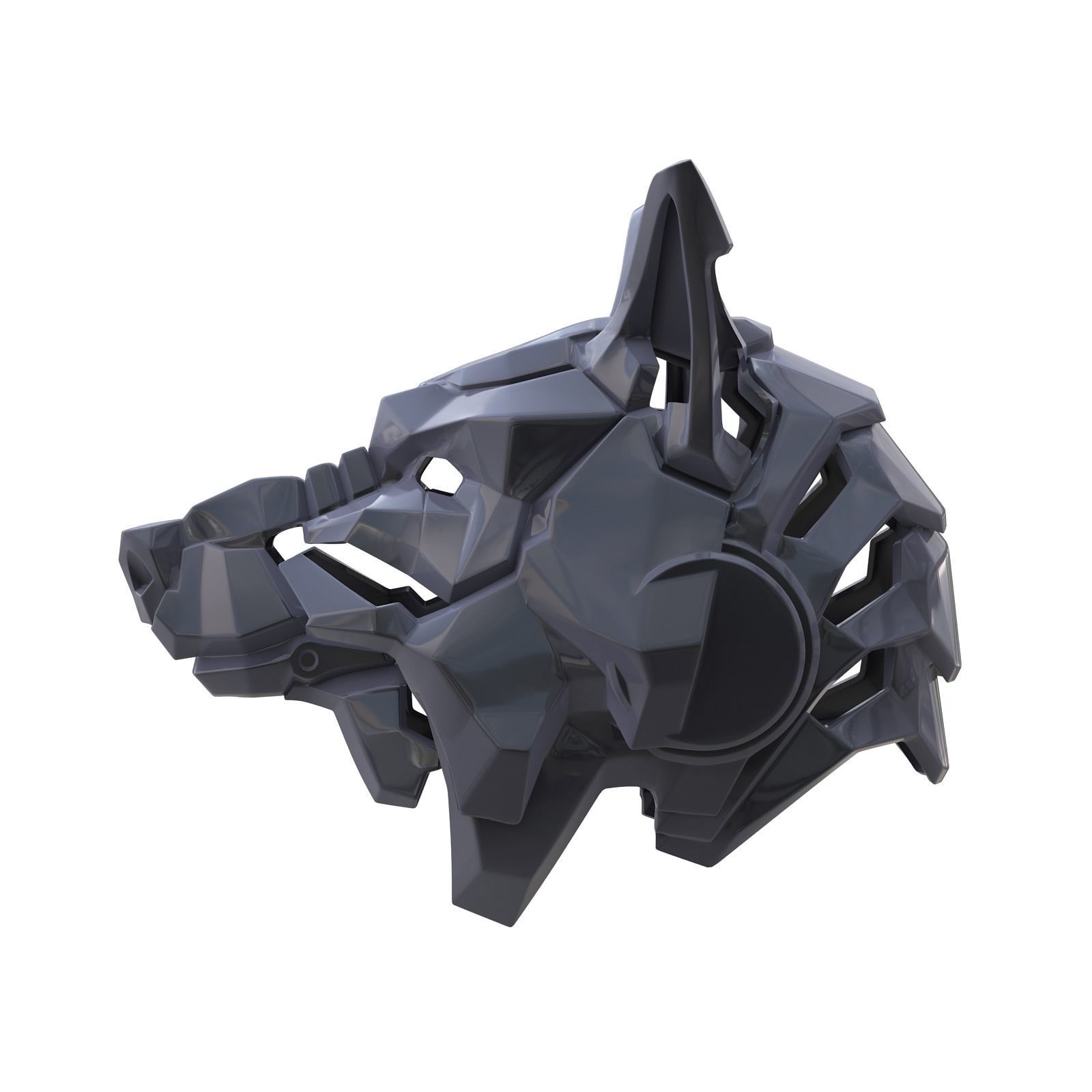 wolf helmet