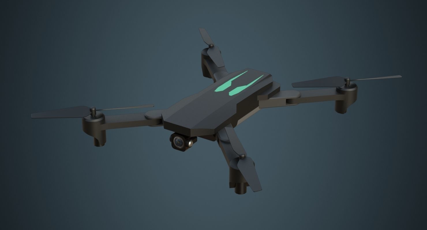 3D model Quadcopter 1A VR / AR / lowpoly CGTrader