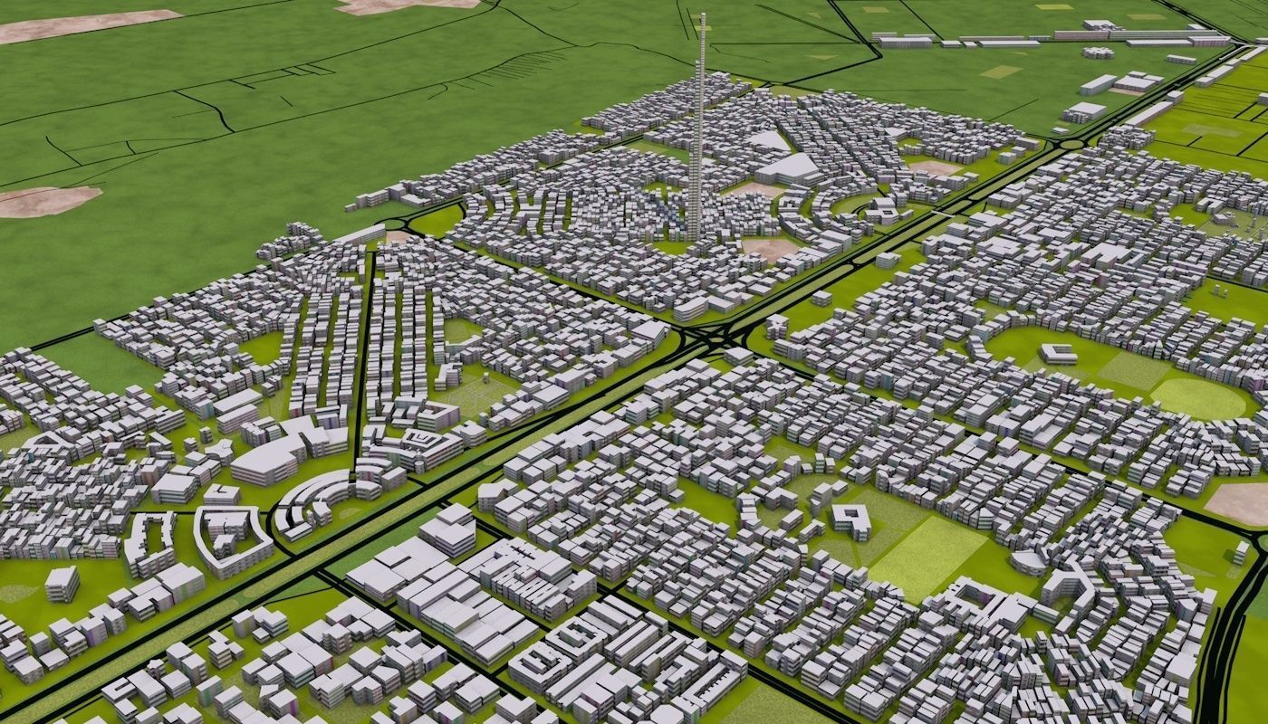 3D model Karachi City  CGTrader