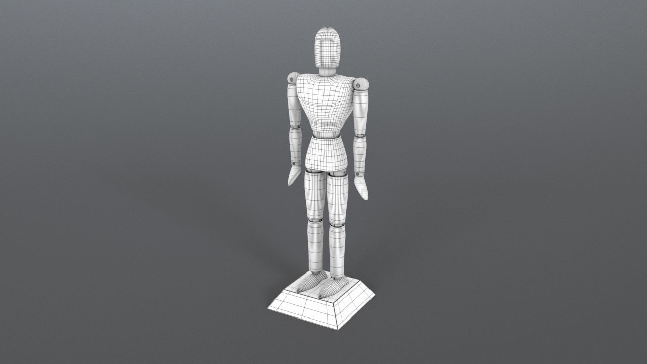 Art Mannequin 3D model CGTrader