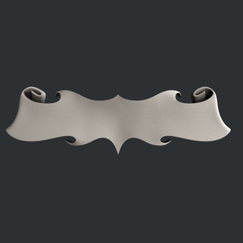 3d STL models for CNC router ribbon set 3D model | CGTrader