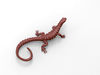 LIZARD golden 3D model 3D printable | CGTrader