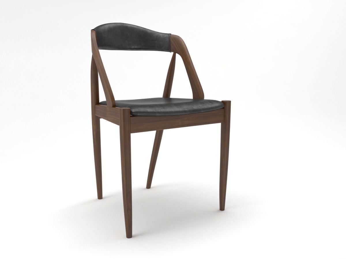 Kai Kristiansen Dining Chair 3d Model Max Obj Fbx Mat