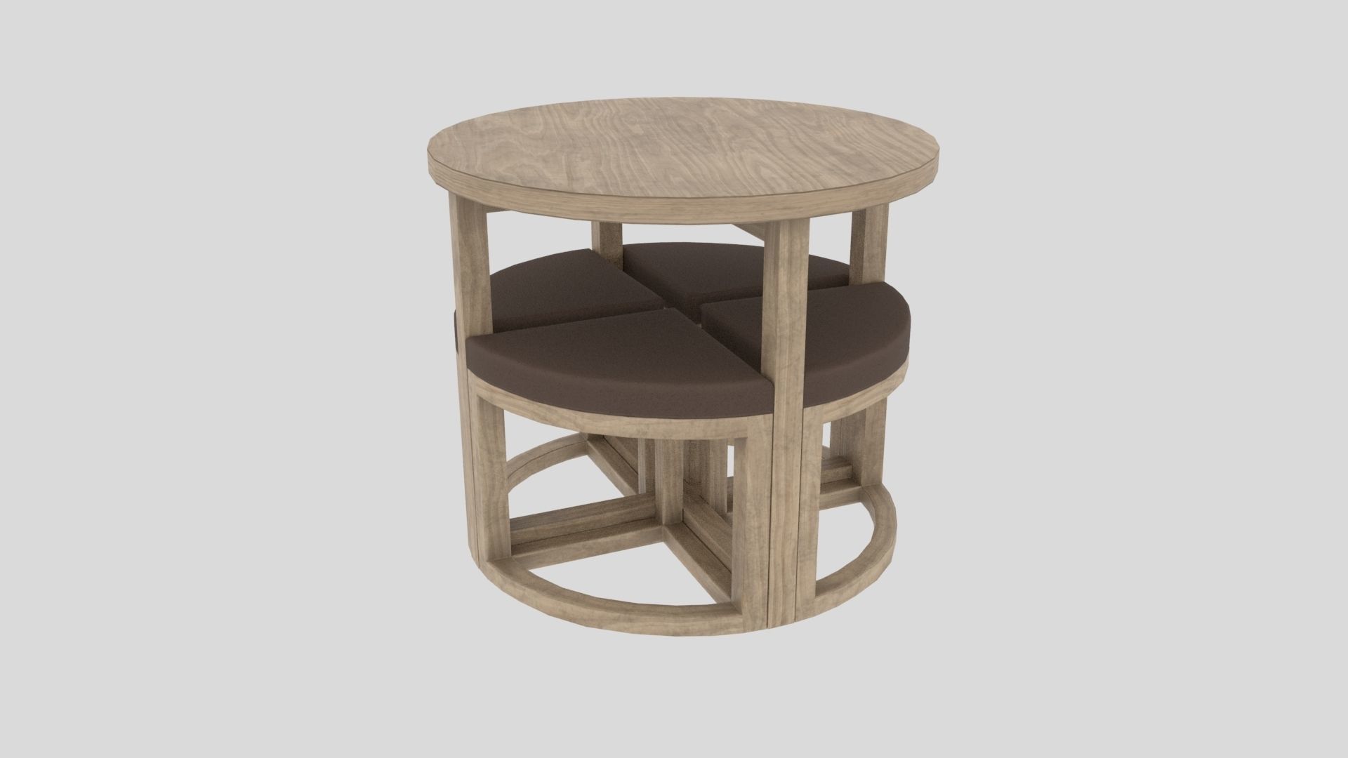 table chair Gambon Stowaway