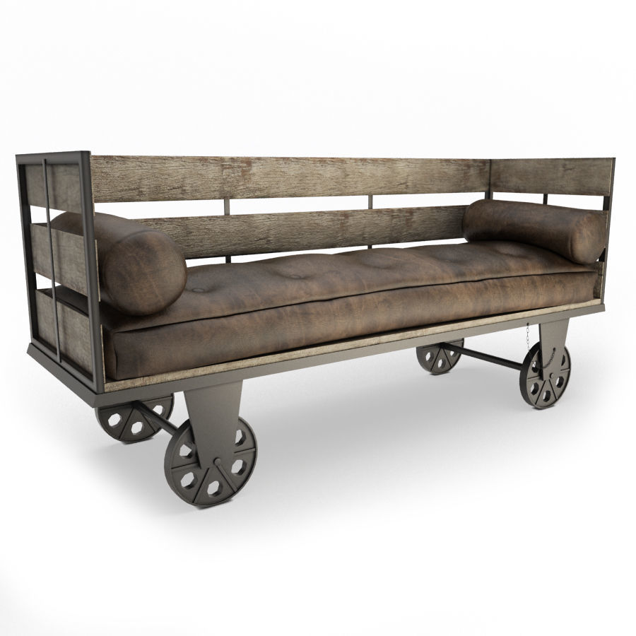 Inma Pallets Sofa Segarra 3D model CGTrader
