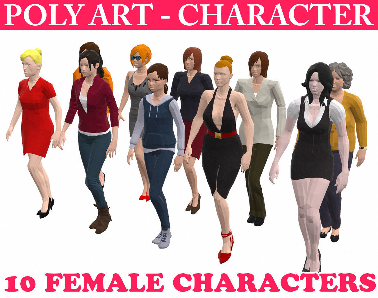 free rigged 3d human models | Page 1 | STLFinder