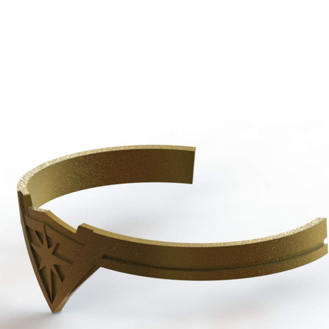 Wonder Woman Tiara 3D model 3D printable | CGTrader