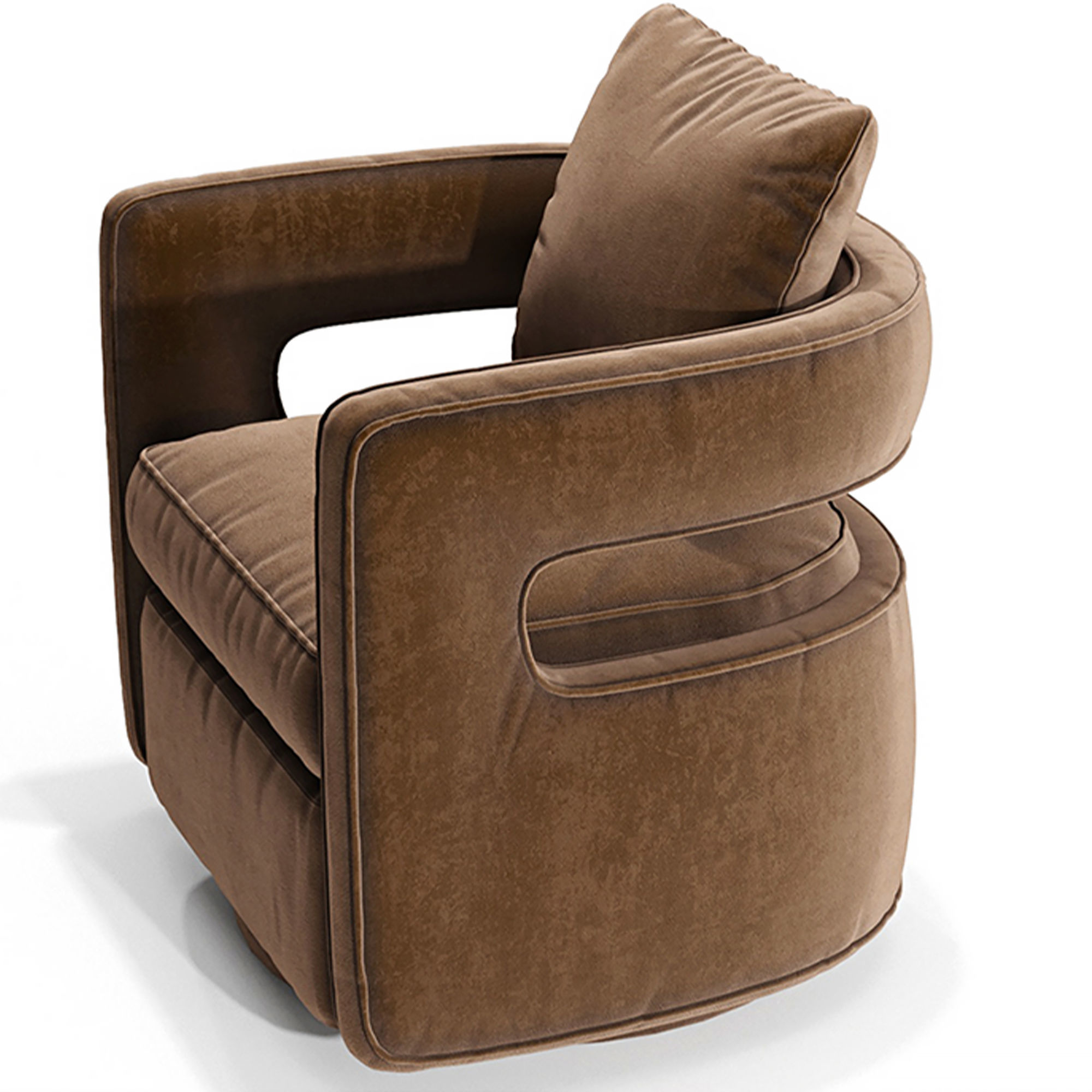 Kennedy Navy Swivel Chair 3D model | CGTrader
