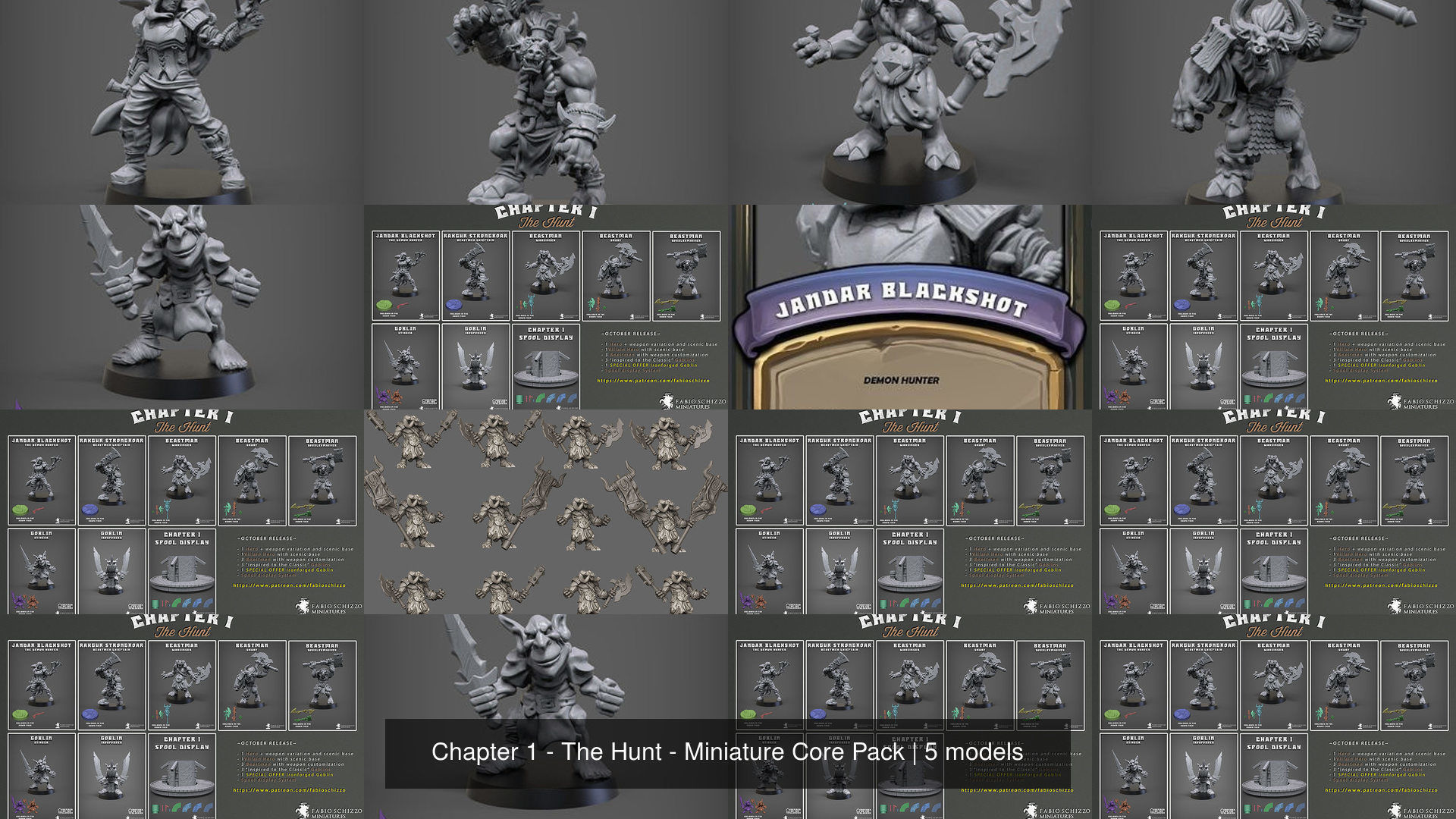Chapter 1 - The Hunt - Miniature Core Pack
