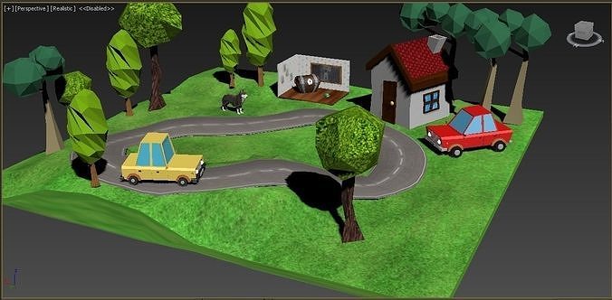 3D model Low Poly Game assets VR / AR / low-poly | CGTrader