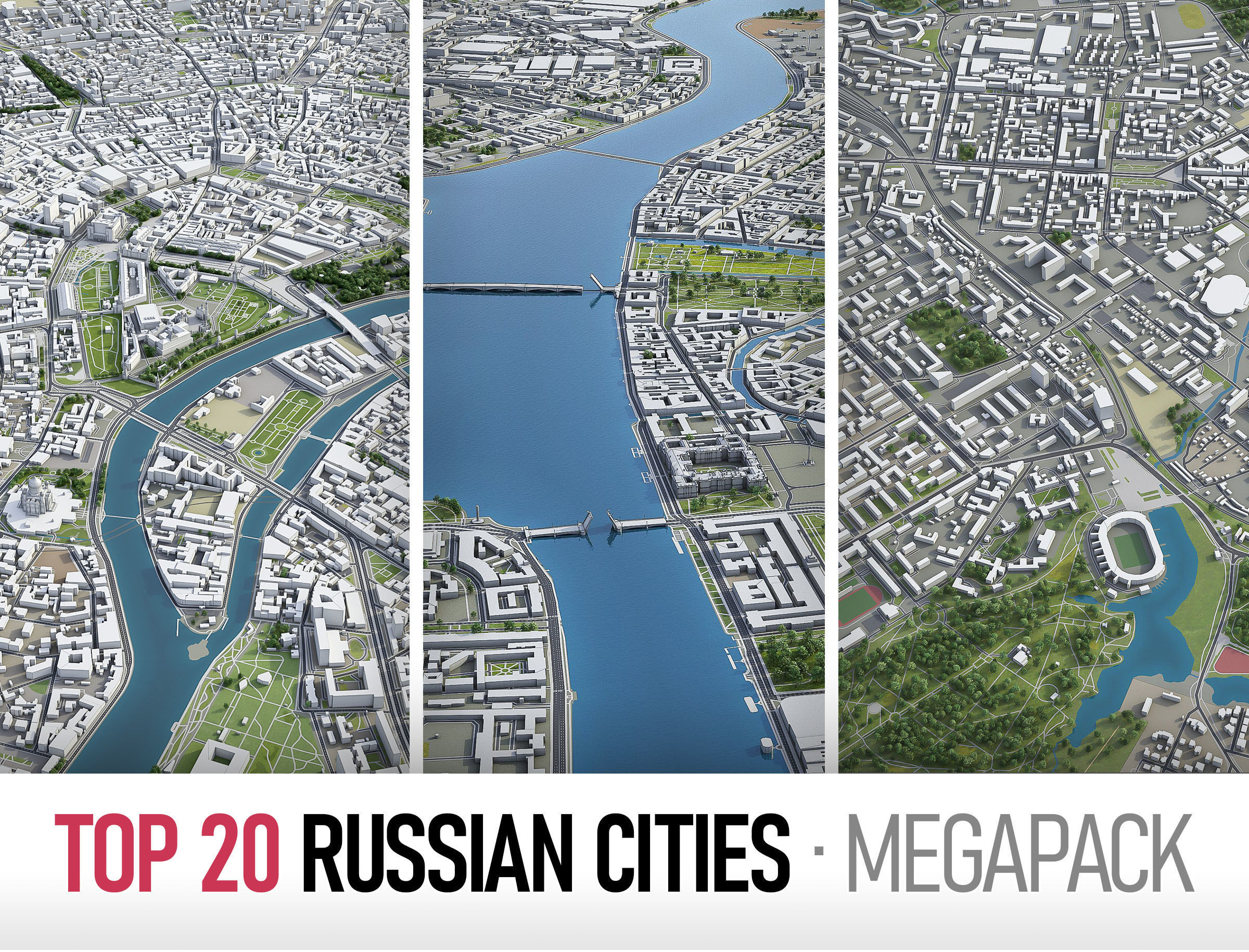 Top Russian Cities MEGAPACK