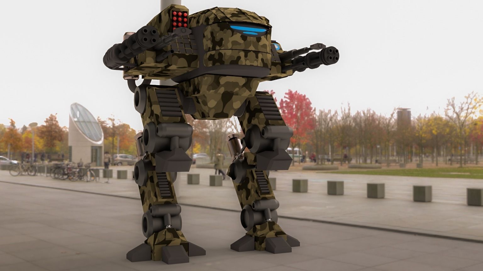 Fronline Mech Warrior  3D model