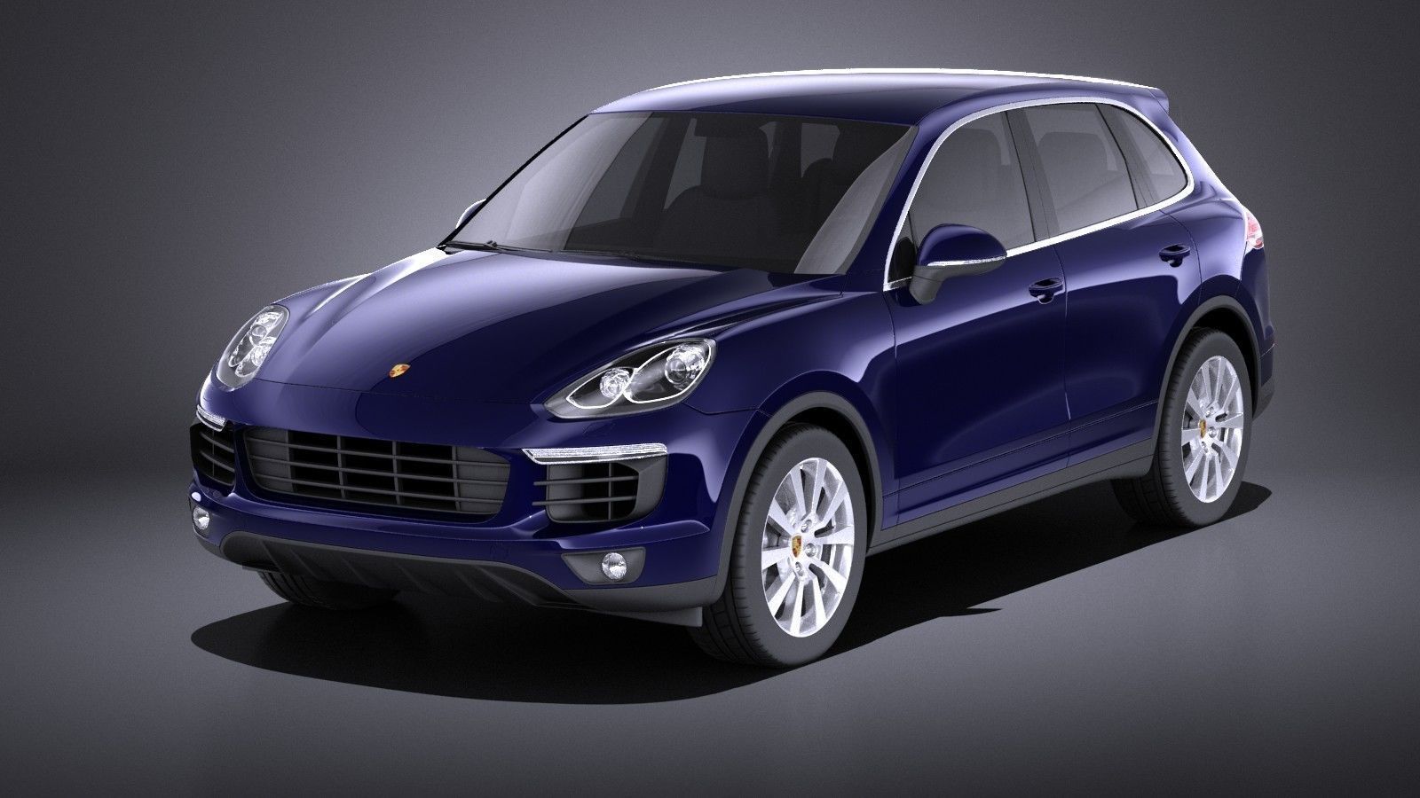 Porsche Cayenne S 2016 VRAY