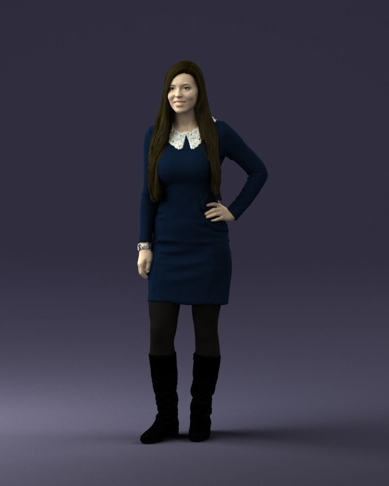 beautiful smile 1125 3d print ready 3D print model