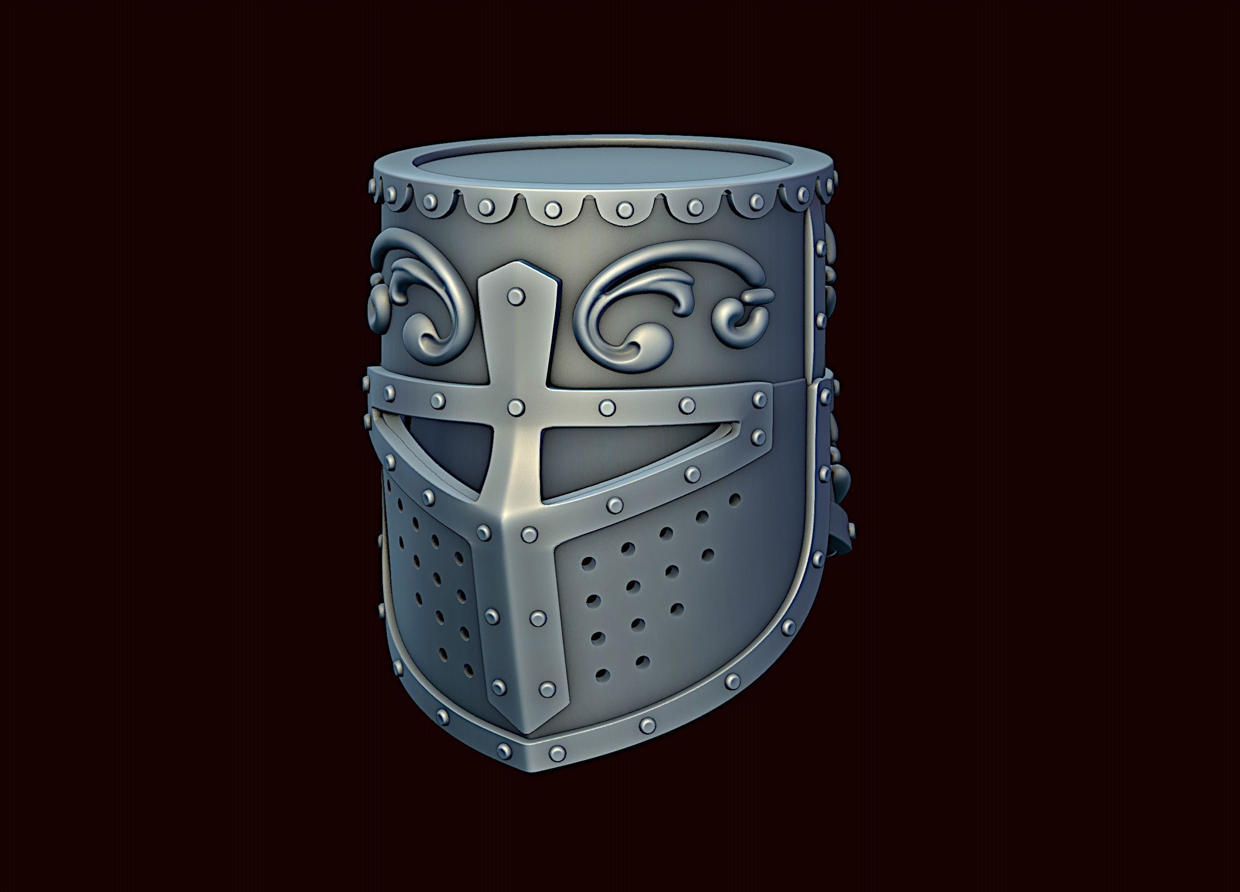 Crusader helmet