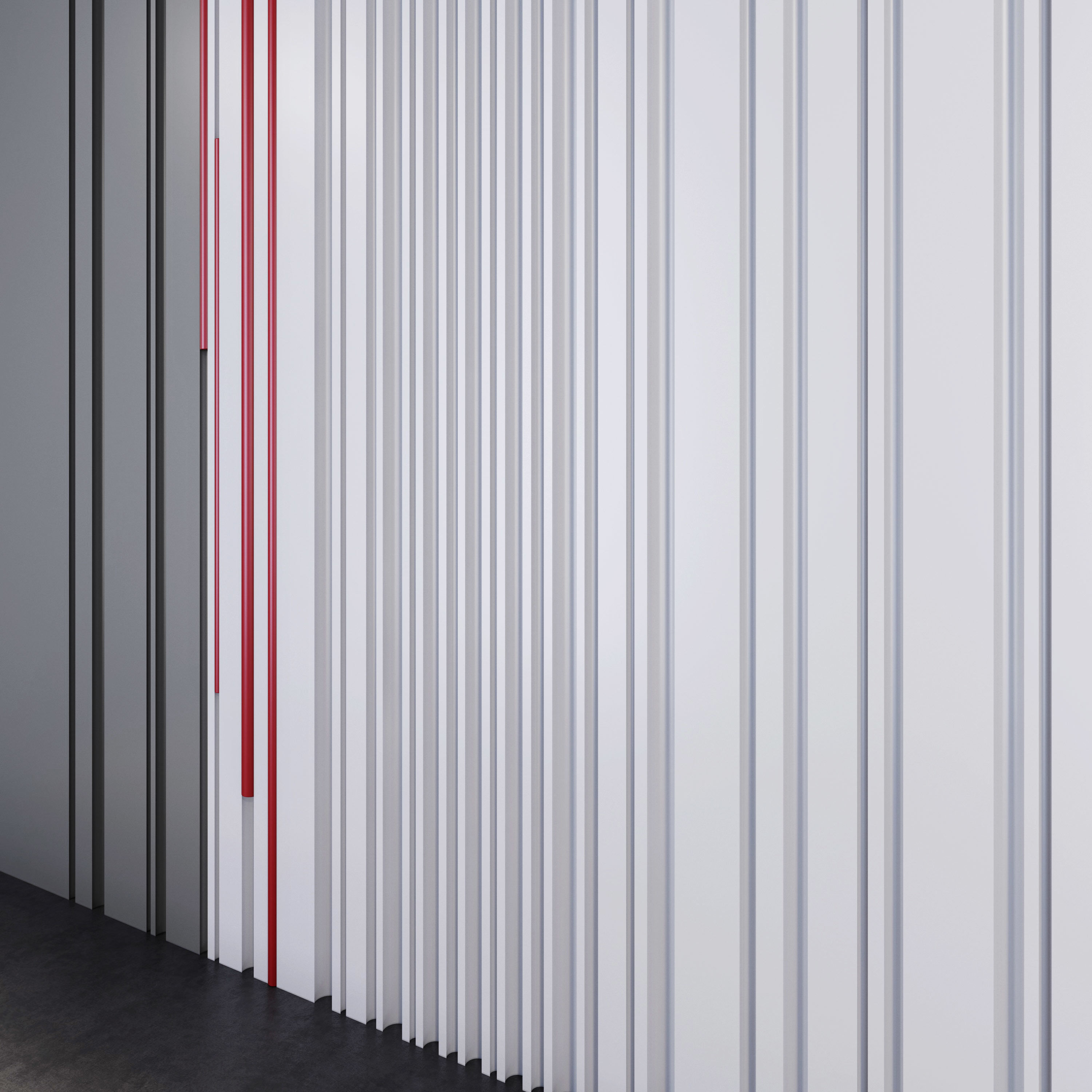 3D model Decorative Bamboo Wall Panels laurameroni VR / AR / lowpoly