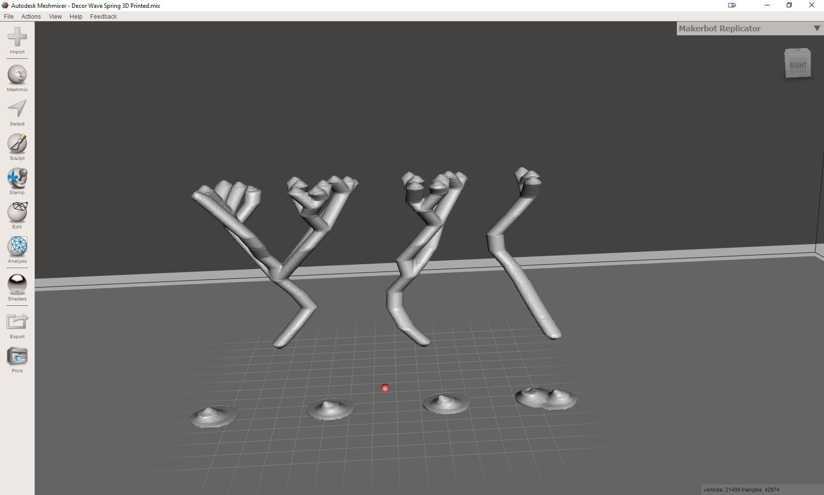 Wave Spring 3D model 3D printable | CGTrader