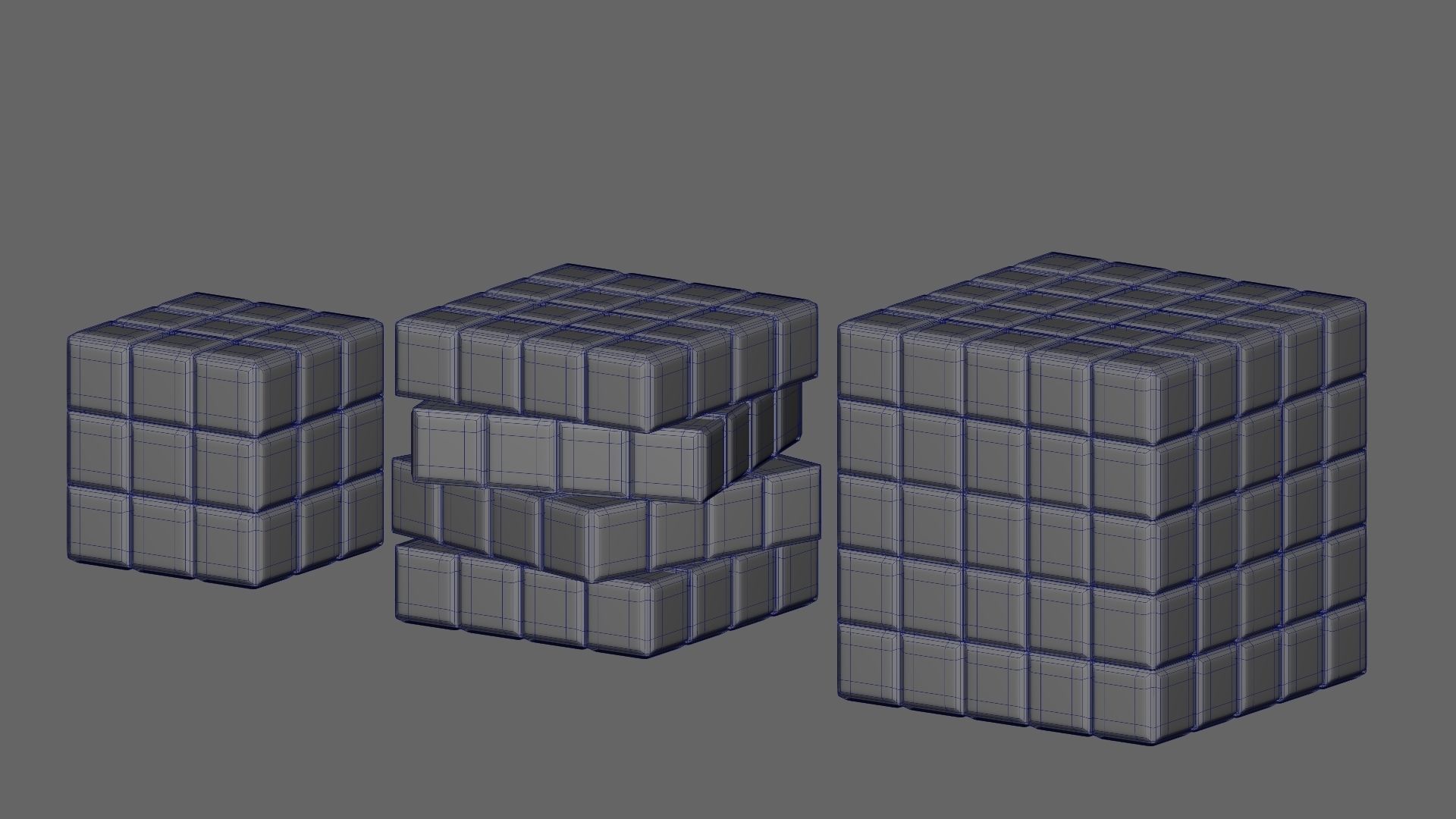 Rubiks Cubes 3d Model Cgtrader Rubiks Cubes 3d Model Cgtrader
