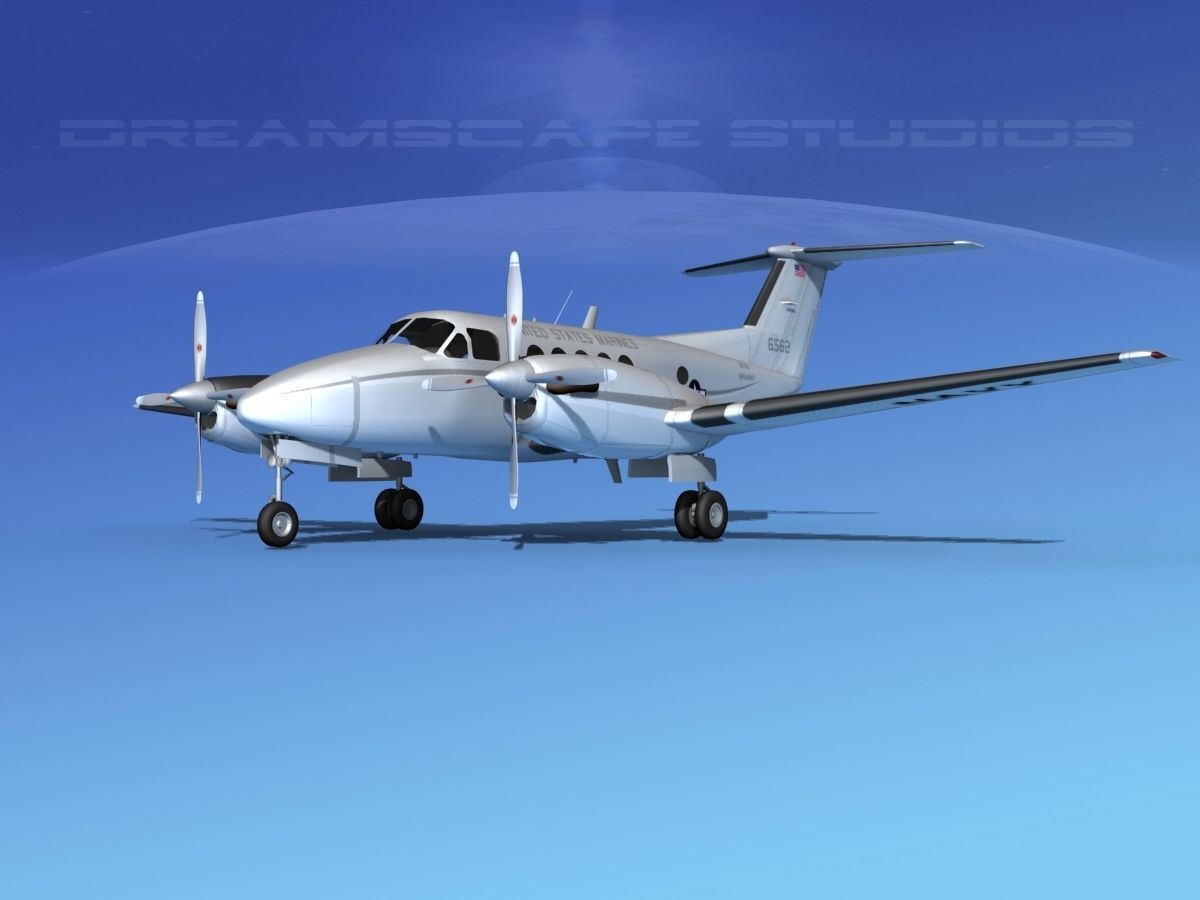 Beechcraft UC-12Q Huron V07 USMC