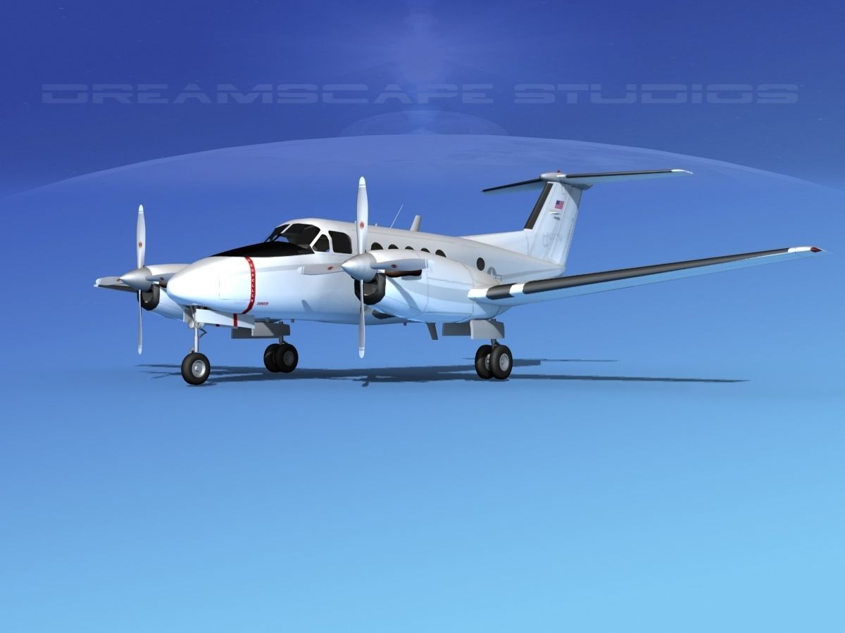 Beechcraft UC-12Q Huron V12 US GOV