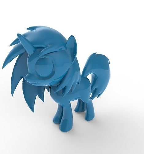 little pony 3D model 3D printable | CGTrader