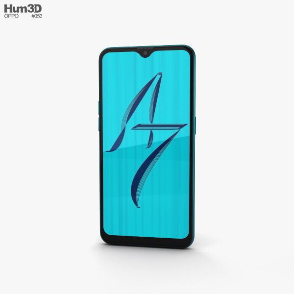 Oppo A7 Glaze Blue